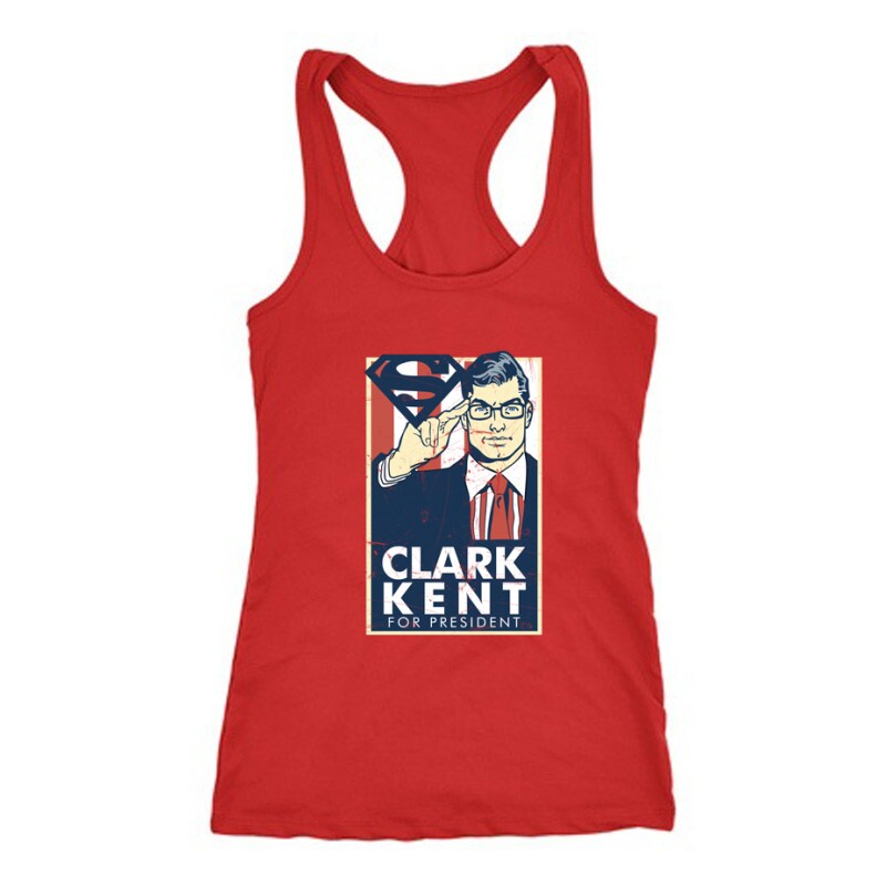 Clark Kent For President Női Trikó