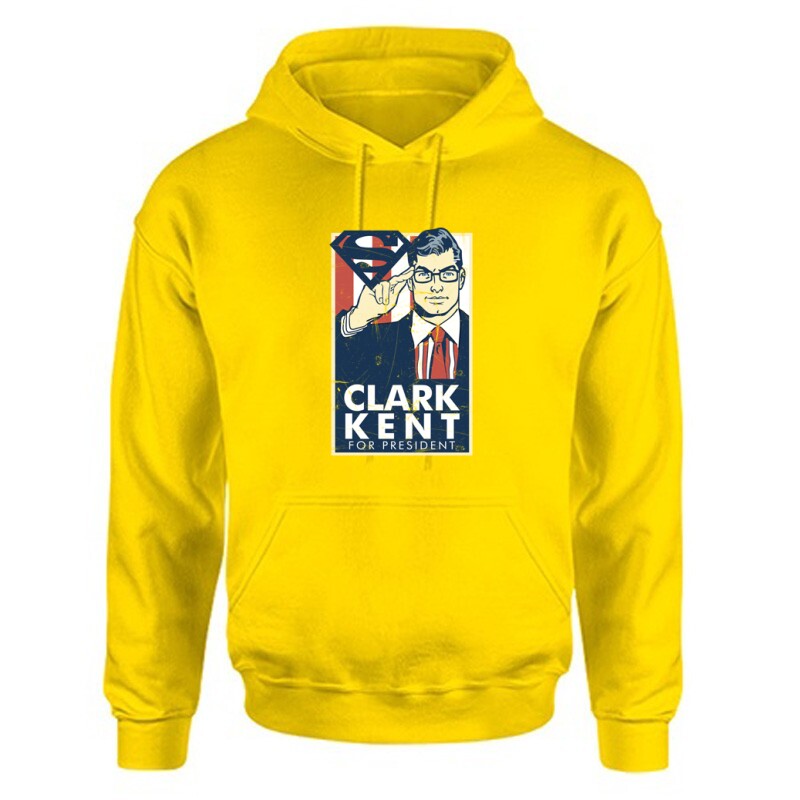 Clark Kent For President Unisex Kapucnis Pulcsi