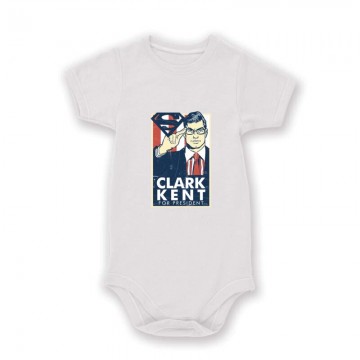 Clark Kent For President Baby Body