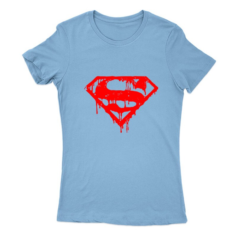 Death of Superman Női Póló