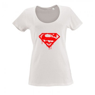 Death of Superman Női O Nyakú Póló