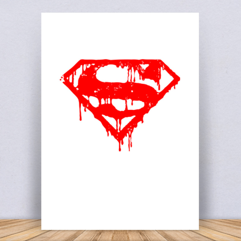 Death of Superman Vászonkép