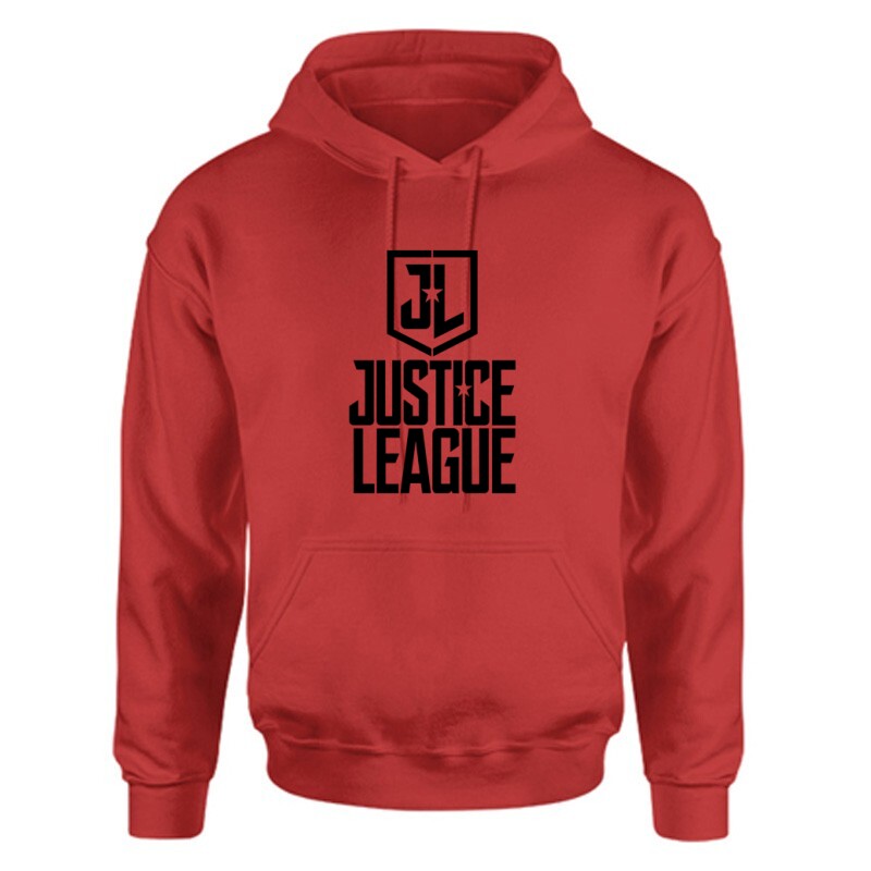Justice League Unisex Kapucnis Pulcsi