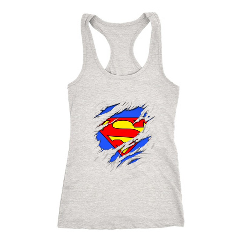 Superman tépett Női Trikó