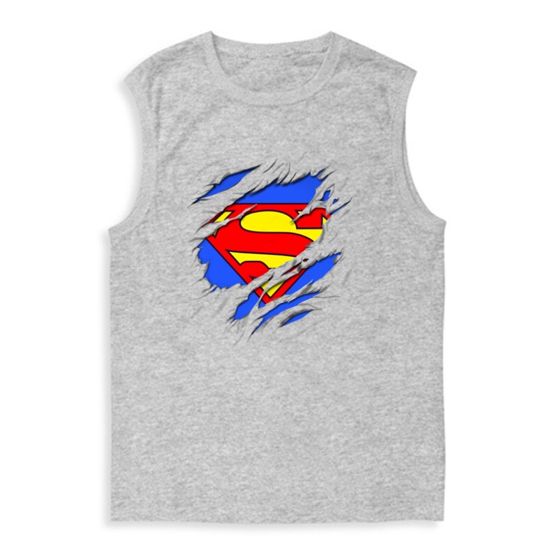 Superman tépett Férfi Trikó