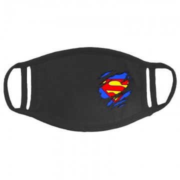 Superman tépett Arcmaszk
