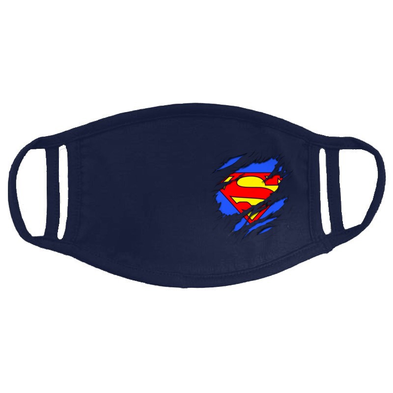 Superman tépett Arcmaszk