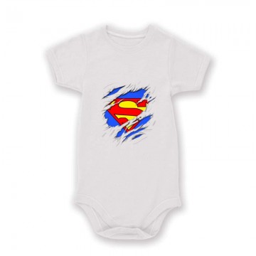 Superman tépett Baby Body
