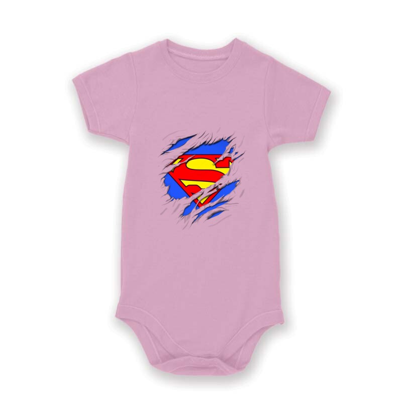 Superman tépett Baby Body