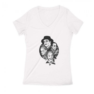 4 joker Női V Kivágott póló