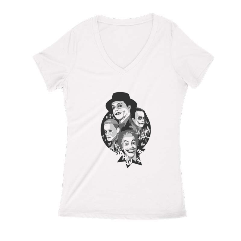 4 joker Női V Kivágott póló