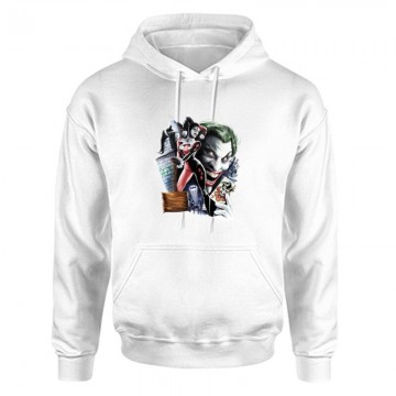 Joker & Harley Unisex Kapucnis Pulcsi