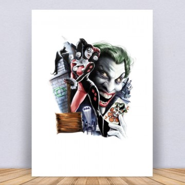 Joker & Harley Vászonkép