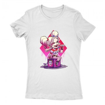 Harley Quinn ütövel Női Póló