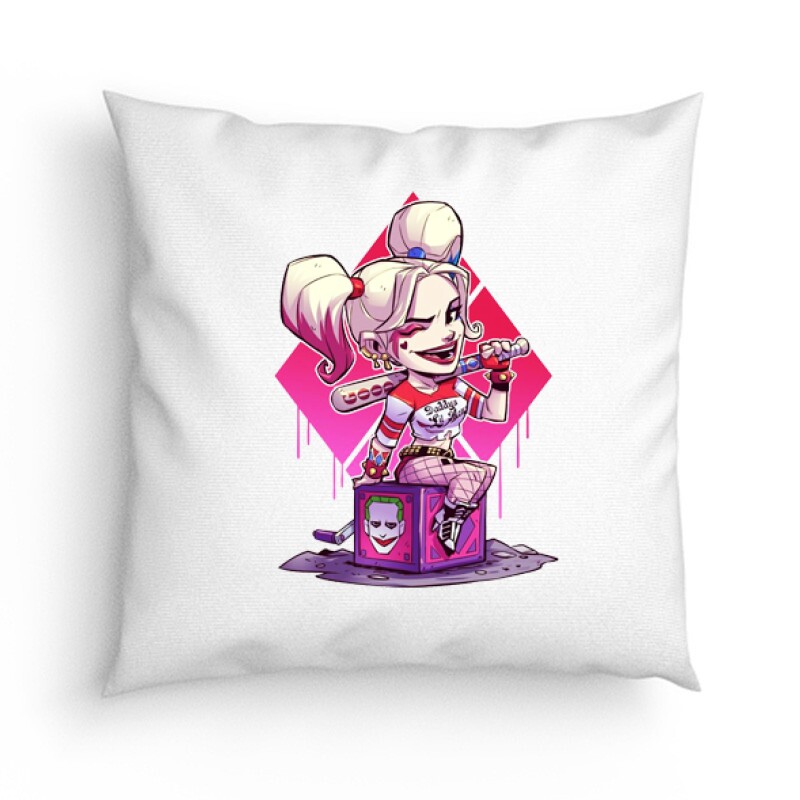 Harley Quinn ütövel Párna