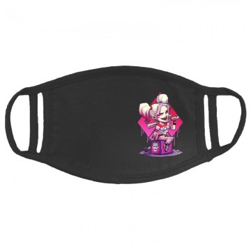 Harley Quinn ütövel Arcmaszk