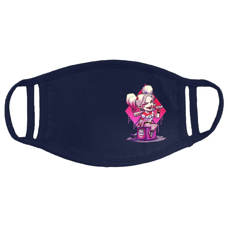 Harley Quinn ütövel Arcmaszk