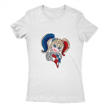 Harley Quinn text Női Póló