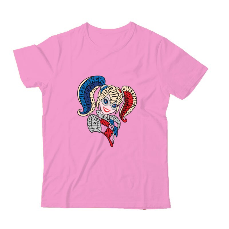 Harley Quinn text Gyermek Póló