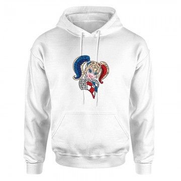 Harley Quinn text Unisex Kapucnis Pulcsi
