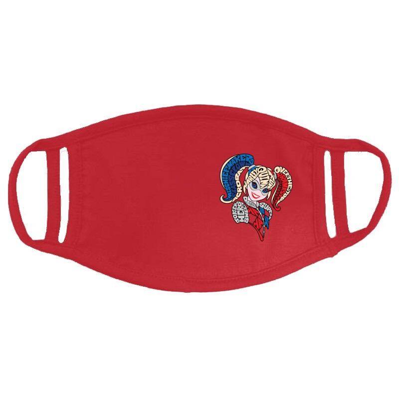 Harley Quinn text Arcmaszk