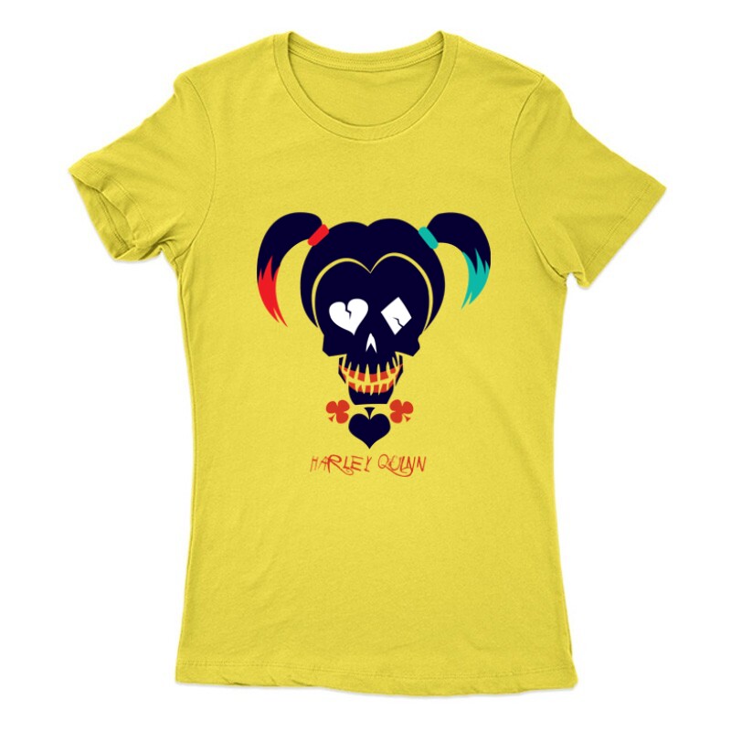 Harley Quinn logó Női Póló
