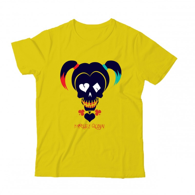Harley Quinn logó Gyermek Póló