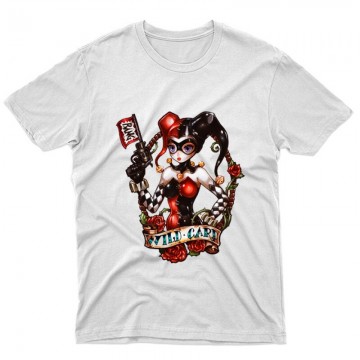 Harley Quinn Wild Card Unisex Póló