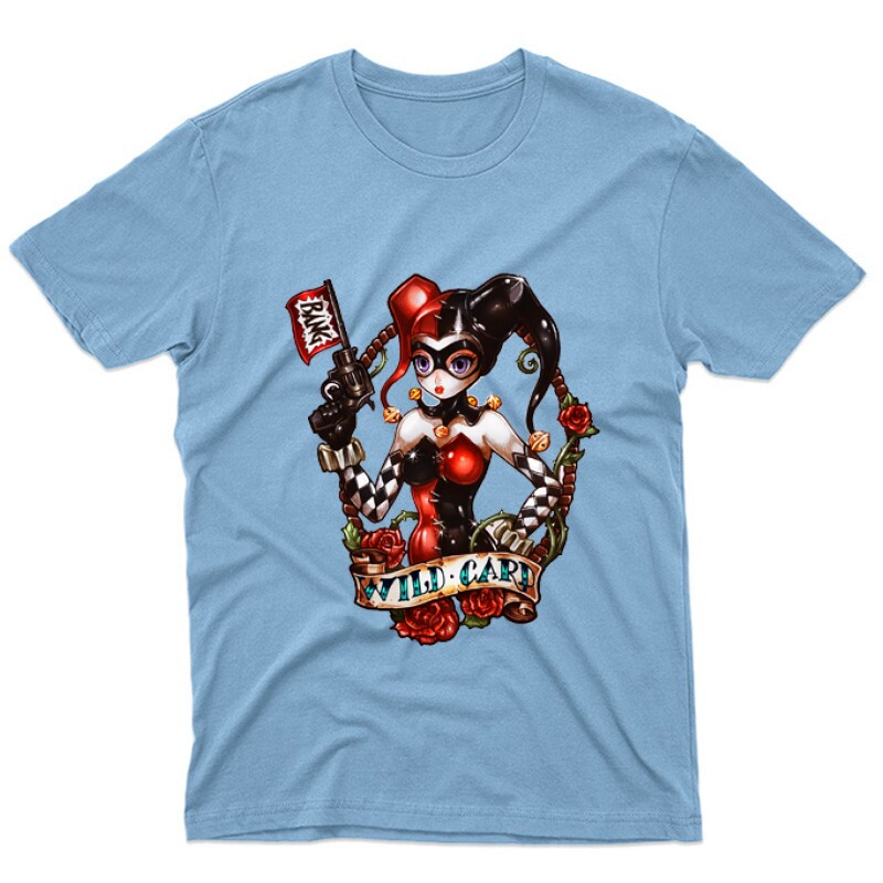 Harley Quinn Wild Card Unisex Póló