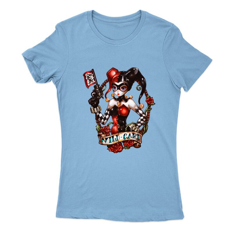 Harley Quinn Wild Card Női Póló