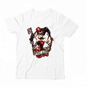 Harley Quinn Wild Card Gyermek Póló