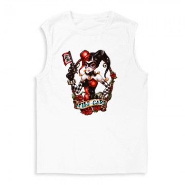 Harley Quinn Wild Card Férfi Trikó