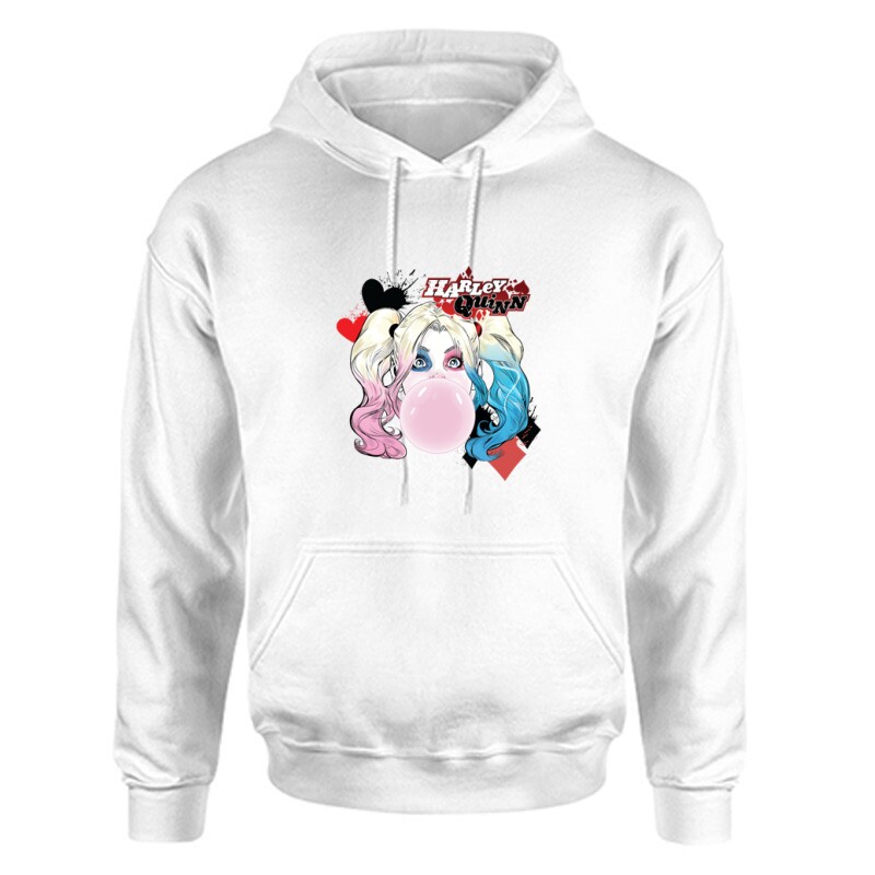 Harley Quinn Bubble Unisex Kapucnis Pulcsi