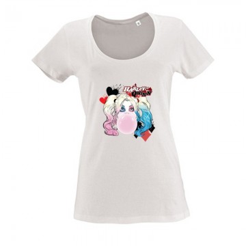 Harley Quinn Bubble Női O Nyakú Póló