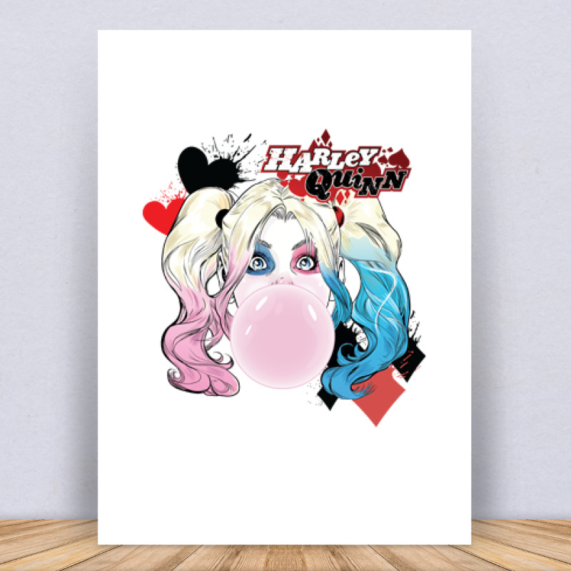 Harley Quinn Bubble Vászonkép