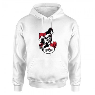 Harley Quinn Puddin Unisex Kapucnis Pulcsi