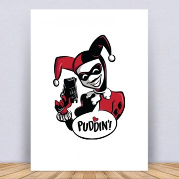 Harley Quinn Puddin Vászonkép