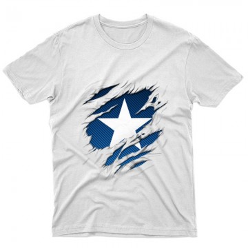 Amerika kapitány tépett Unisex Póló