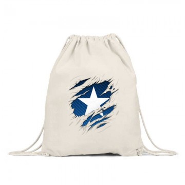 Amerika kapitány tépett Hátizsák