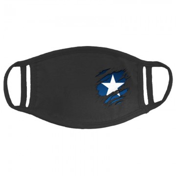 Amerika kapitány tépett Arcmaszk