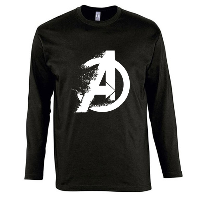 Amerika kapitány logó Hosszú Ujjú Póló