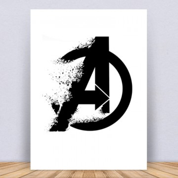 Amerika kapitány logó Vászonkép