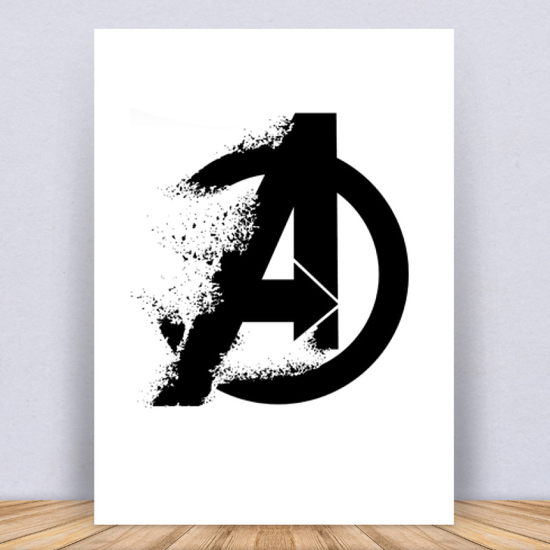 Amerika kapitány logó Vászonkép