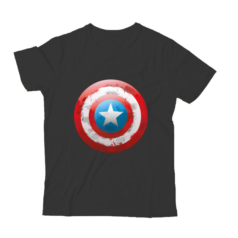 Shield worn Gyermek Póló