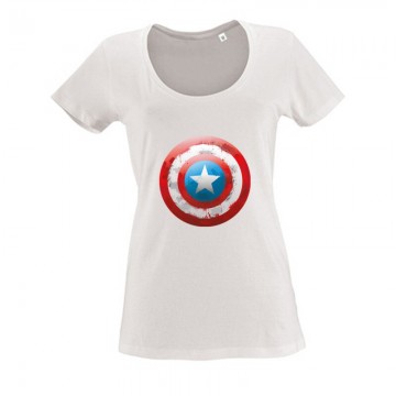Shield worn Női O Nyakú Póló