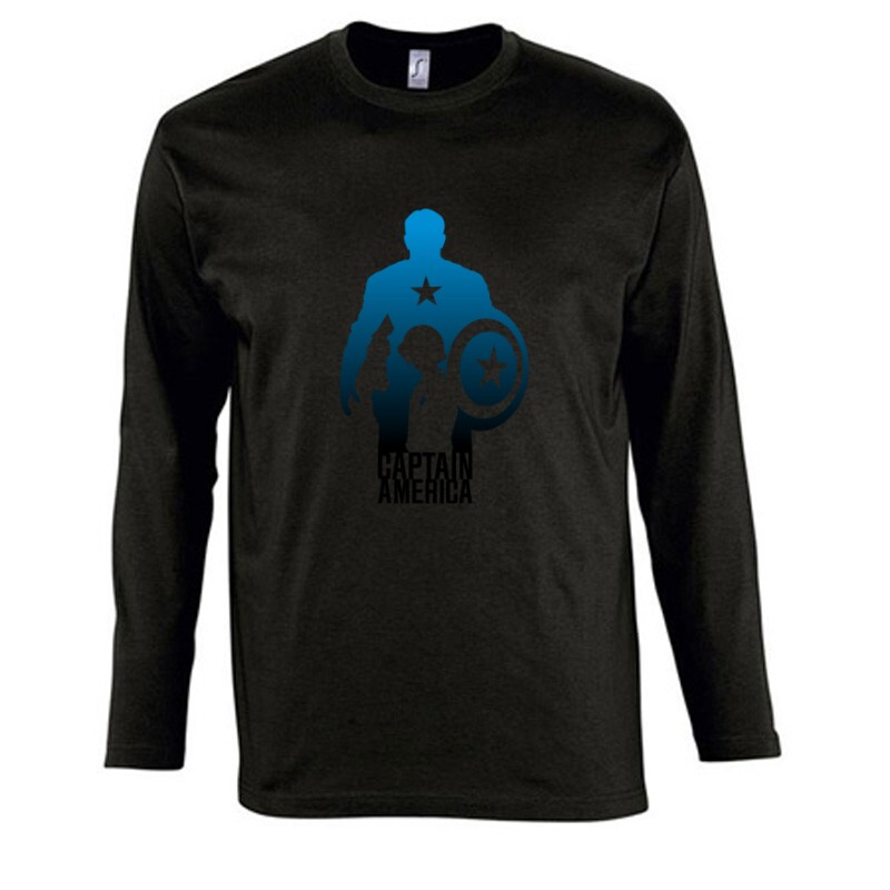 Patriot American Captain Hosszú Ujjú Póló