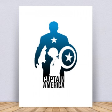 Patriot American Captain Vászonkép