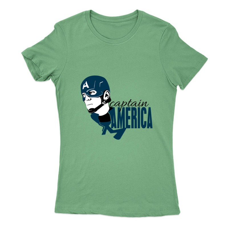 Captain America Női Póló