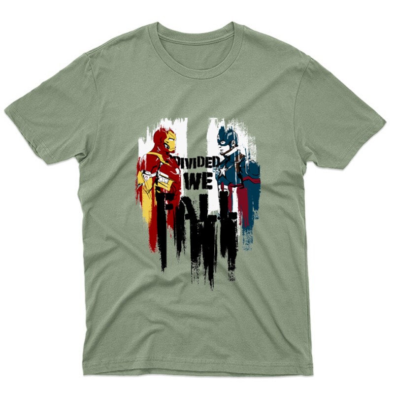 Divided We Fall Unisex Póló