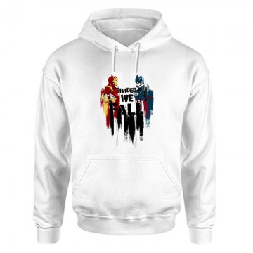 Divided We Fall Unisex Kapucnis Pulcsi